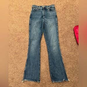 Wrangler Blue Flare Wide Leg Jeans